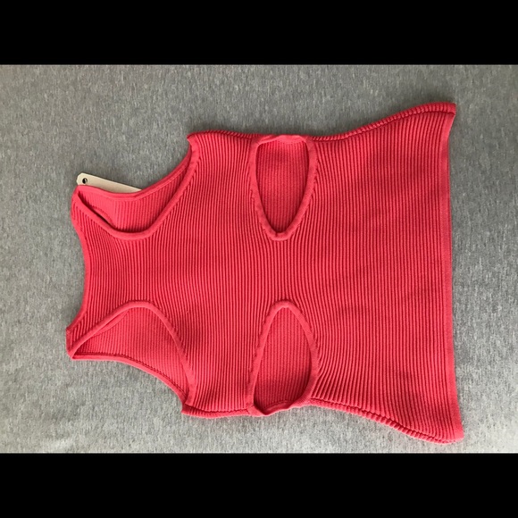 Jonathan Simkhai ribbed top & skirt set w 2 tops! - Picture 6 of 8